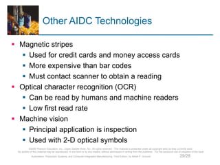 Automatic Identification and Data Capture Techniques