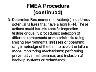 failure modes and effects analysis (fmea) | PPT