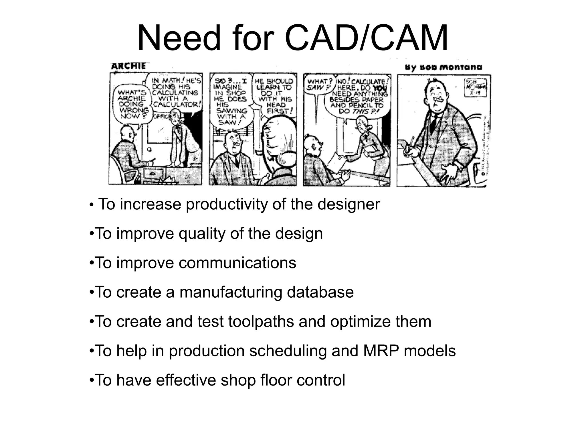 Introduction to CAD/CAM using Master Cam | PPT