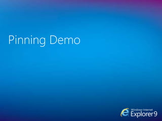 Pinning Demo
 