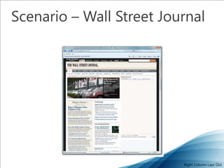 Scenario – Wall Street Journal,[object Object],Starting with Bing,[object Object]