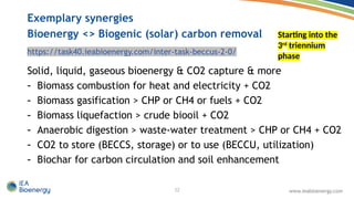 IEA Bioenergy T44 System Integration and Flexible Bioenergy | PPTX