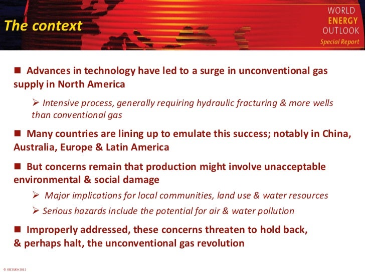 IEA's "Golden Rules" for Safe Natural Gas Extraction Slide 2