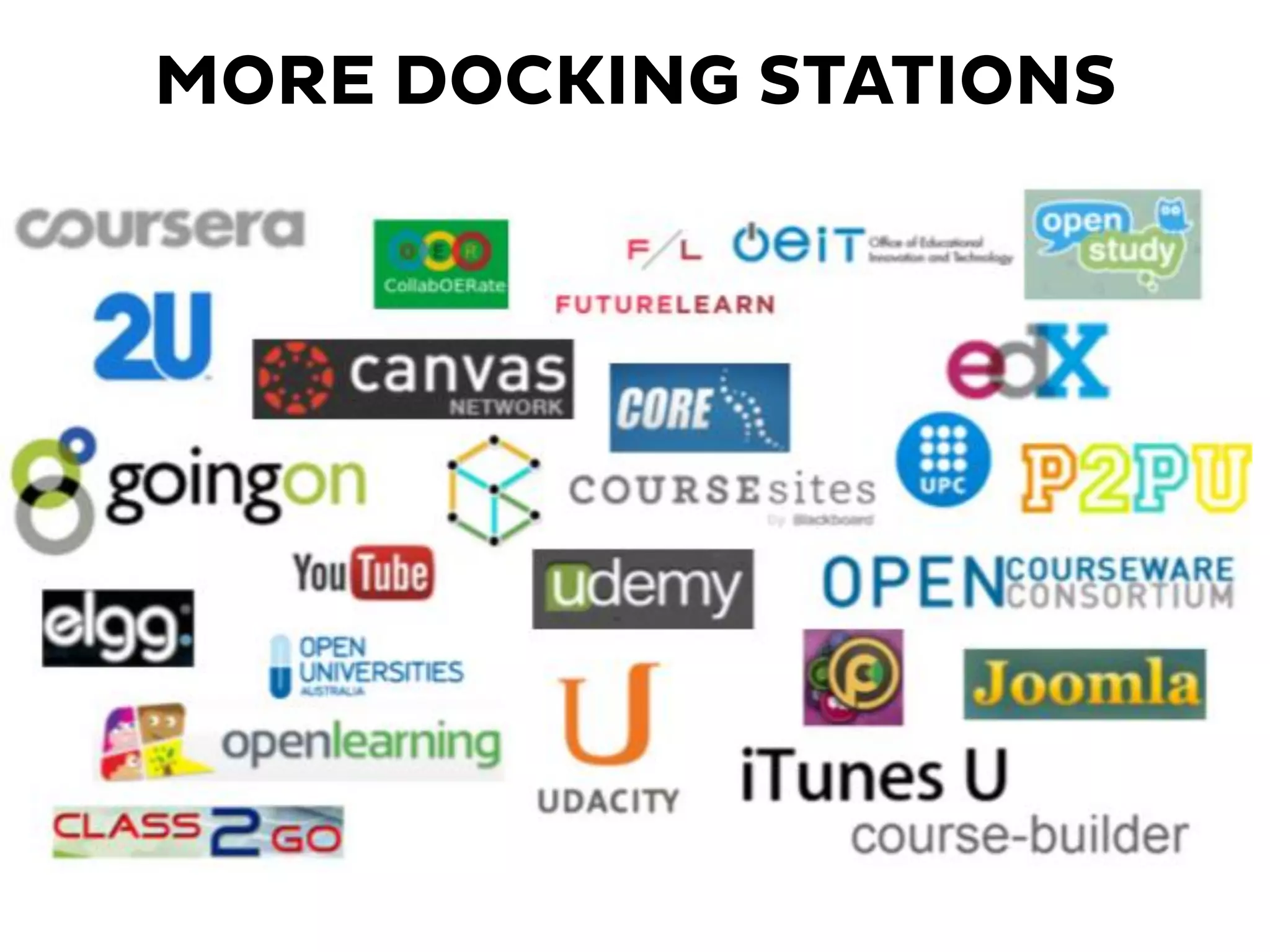MORE DOCKING STATIONS
 