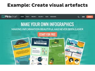 Example: Create visual artefacts
 