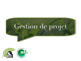 Gestion de projet 
