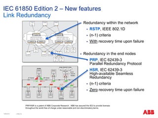 IEC 61850 Overview_Self Designed to seamlessly consolidate functions | PDF
