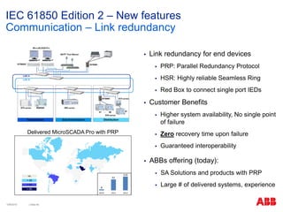 IEC 61850 Overview_Self Designed to seamlessly consolidate functions | PDF