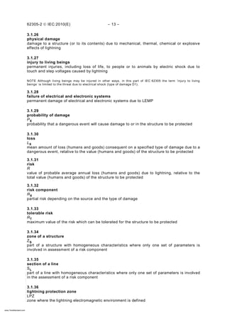 IEC62305-2.pdf Protection against lightning – Part 2: Risk management | PDF