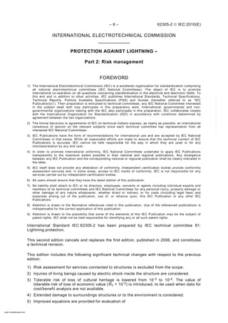 IEC62305-2.pdf Protection against lightning – Part 2: Risk management | PDF