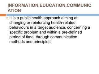 Information Education communication | PPTX