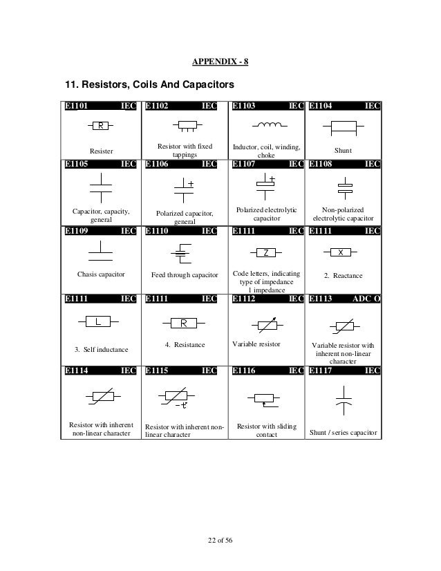 Iec symbol reference electrolytic capacitor wiring diagram 