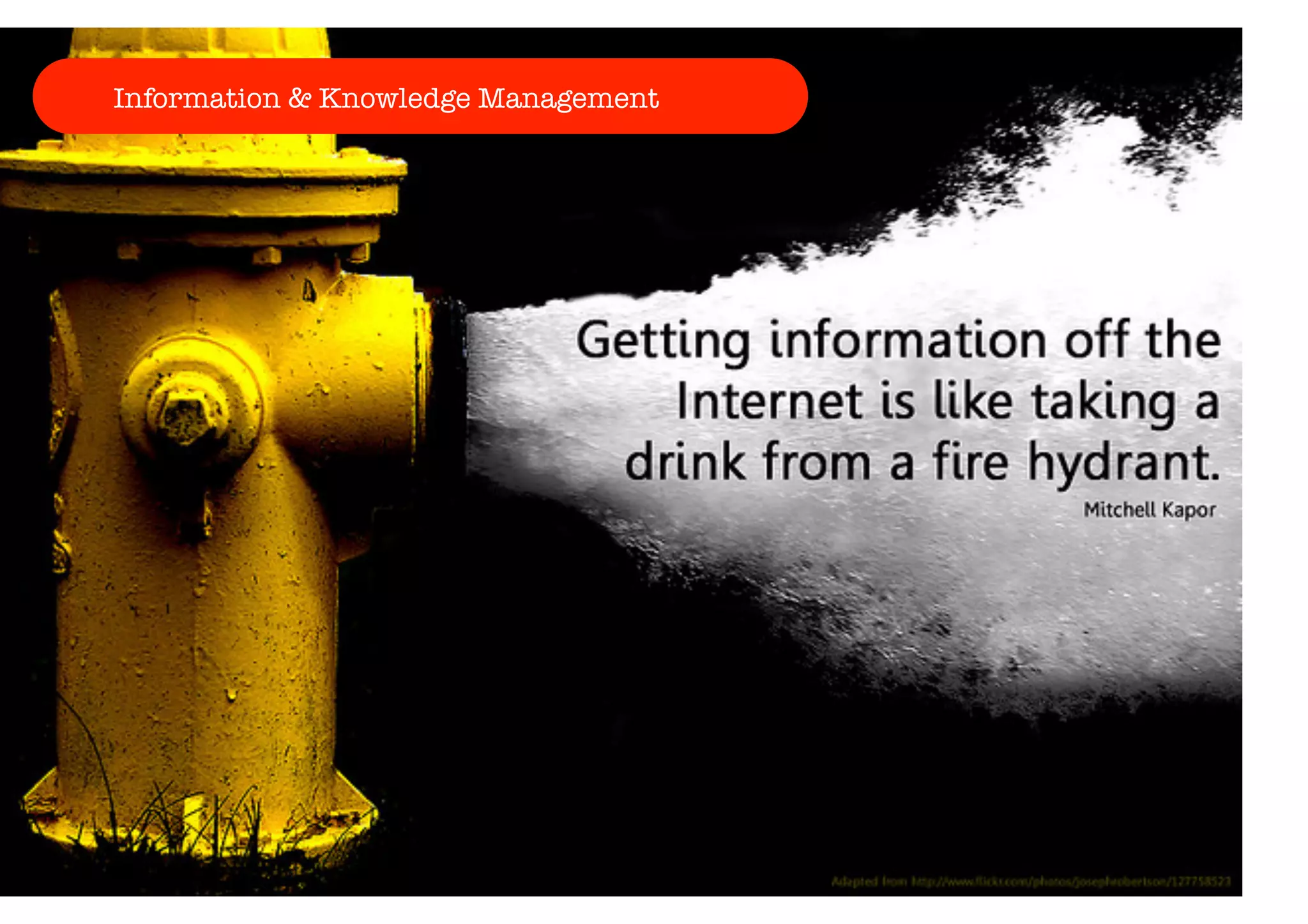 Information & Knowledge Management 
 