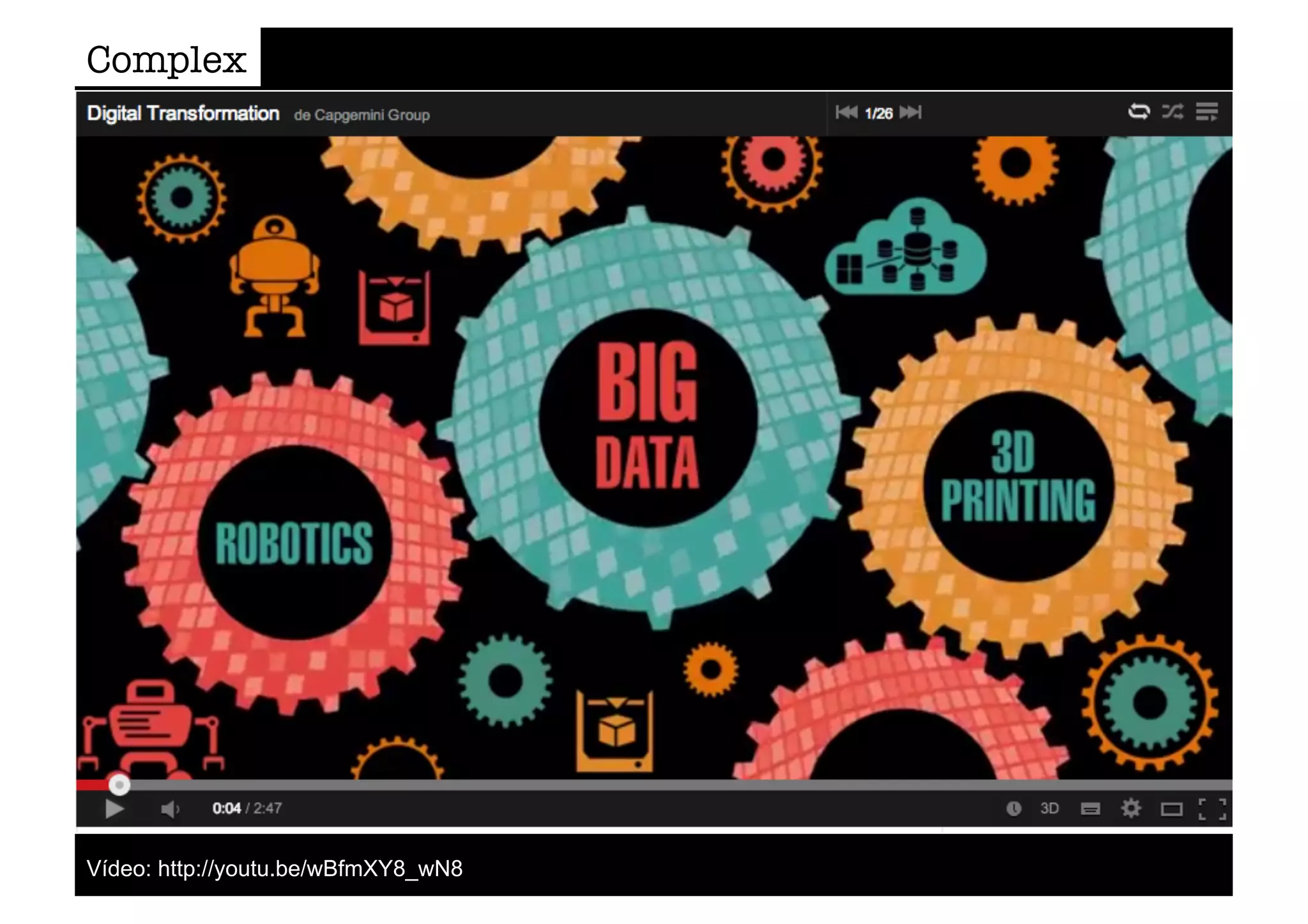 Complex 
Vídeo: http://youtu.be/wBfmXY8_wN8 
 