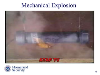 Mechanical Explosion 
Presenter’s Name June 17, 2003 15 
 