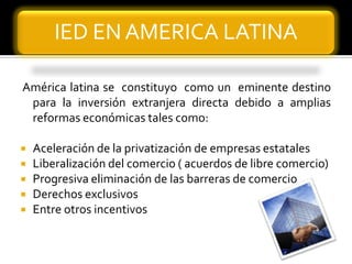IED Latinoamerica