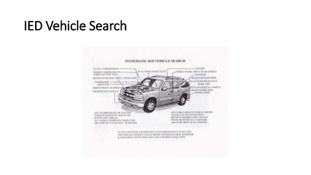 Ied Vehicle Search Ied Vehicle Search