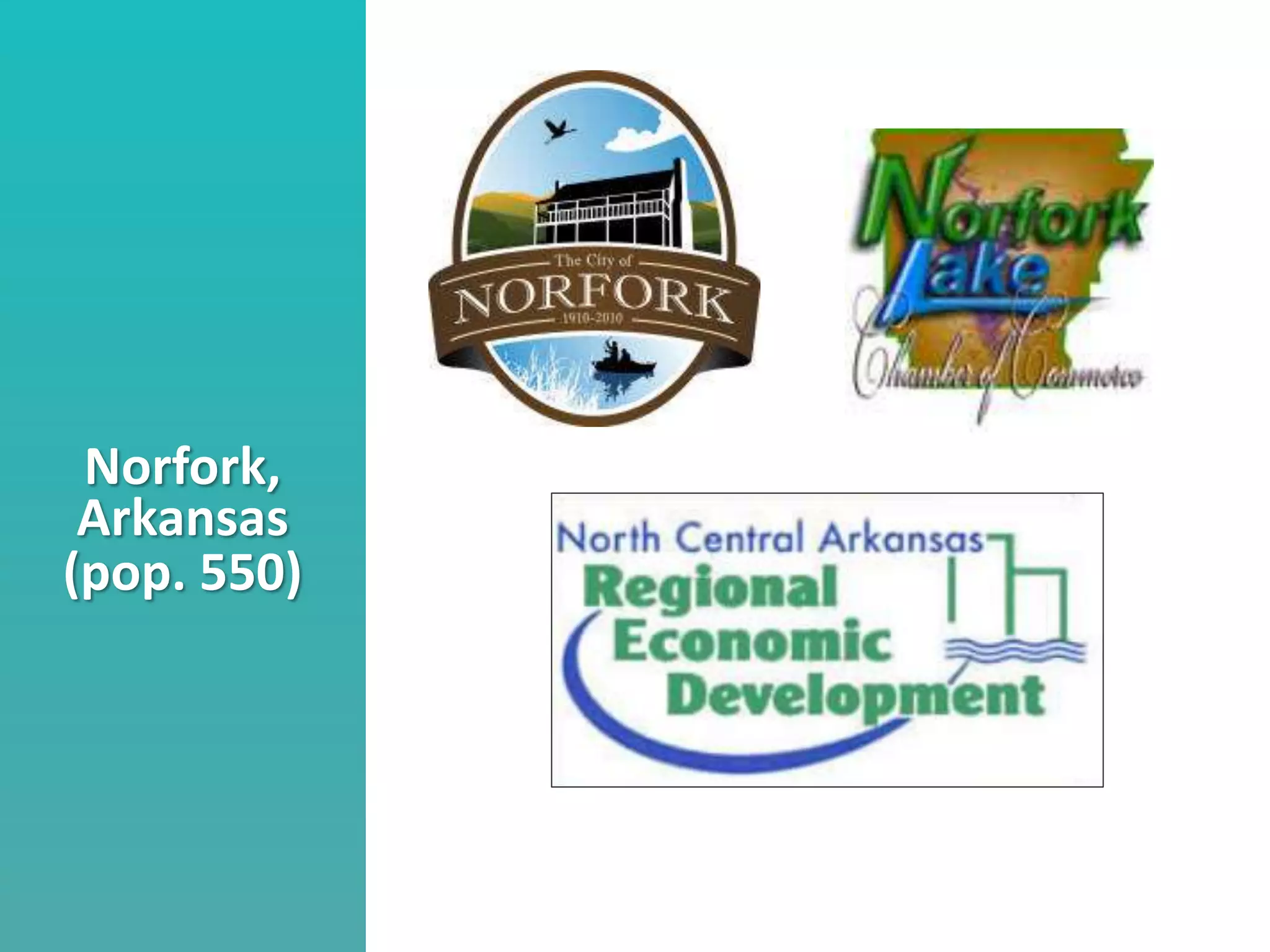 Better understand he nature of collaboration
Identify what stage your collaborations are in
Consider ways to move a collaborations to the next level
Norfork,
Arkansas
(pop. 550)
 