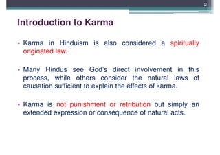 IEEC - Karma and Law of Karma.pdf notes. | PDF