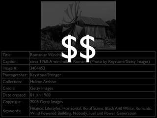 Title: Romanian Windmill
Caption: circa 1960:A windmill in Romania. (Photo by Keystone/Getty Images)
Image #: 3404453
Photographer: Keystone/Stringer
Collection: Hulton Archive
Credit: Getty Images
Date created: 01 Jan 1960
Copyright: 2005 Getty Images
Keywords:
Finance, Lifestyles, Horizontal, Rural Scene, Black And White, Romania,
Wind Powered Building, Nobody, Fuel and Power Generation
$$
 