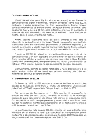 Ieee 802.16 Wman Wimax