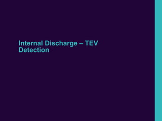 Internal Discharge – TEV
Detection
 