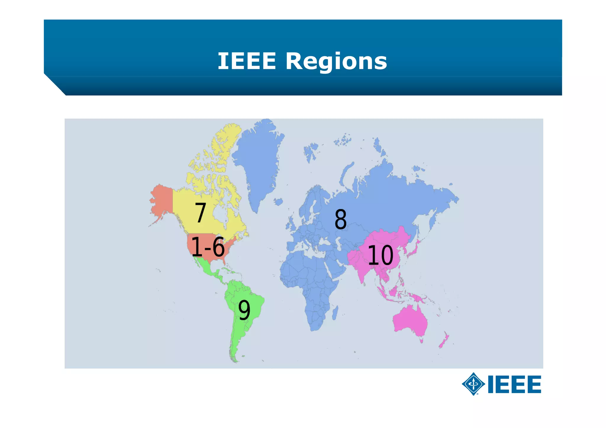 IEEE Regions
 