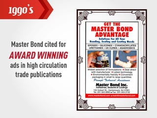 Master Bond Milestones Through the Decades