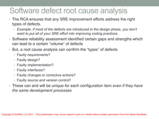 Revised IEEE 1633 Recommended Practices for Software Reliability | PDF