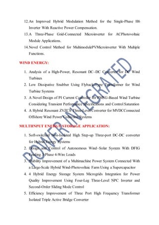 Ieee 2018 2019 new power electronics titles | DOCX