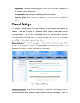 Protect Interval In Router Manual CPE User guide | PDF