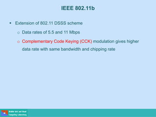 IEEE 802.11 Architecture and Services | PDF