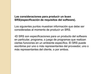 Ieee 830 srs | PPTX