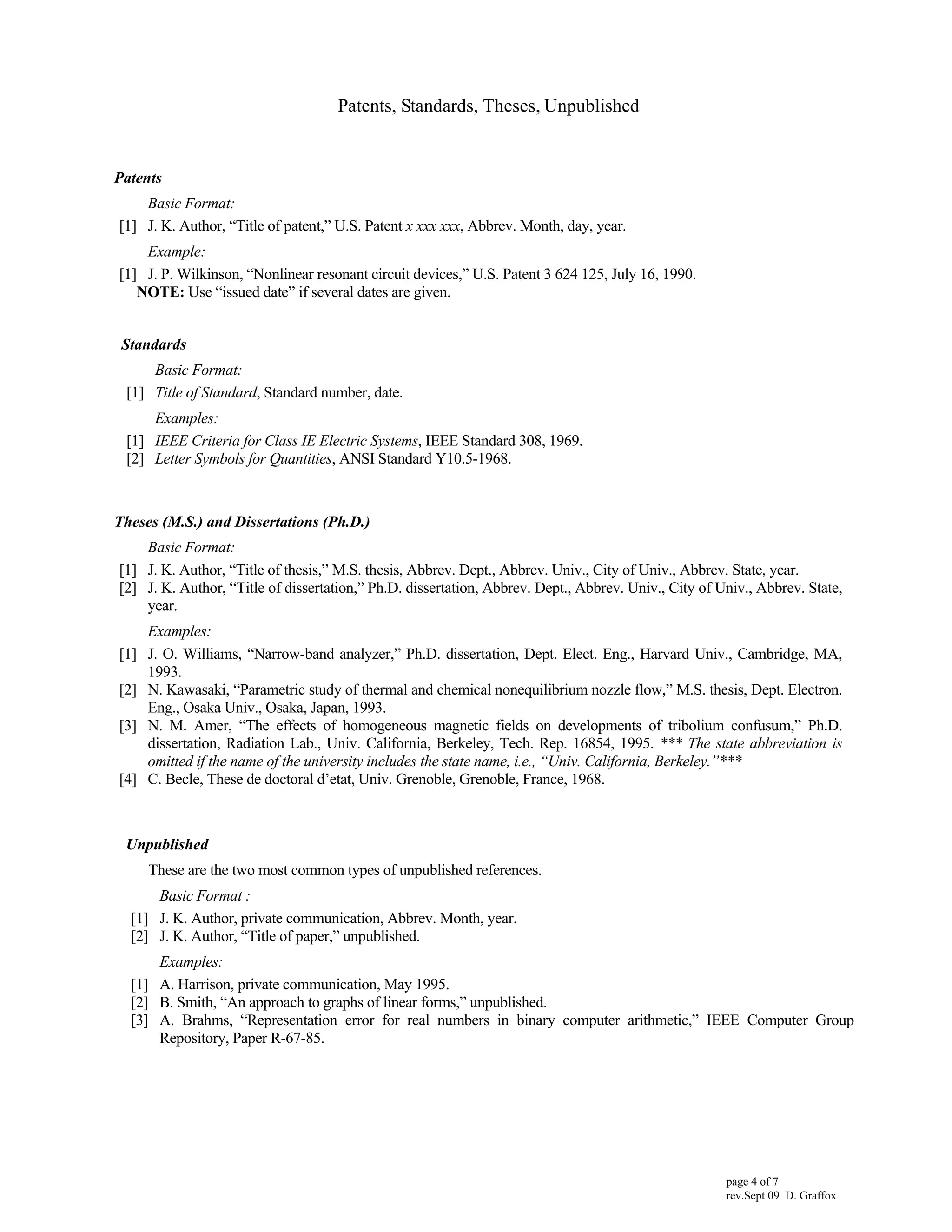 IEEE citation reference | PDF