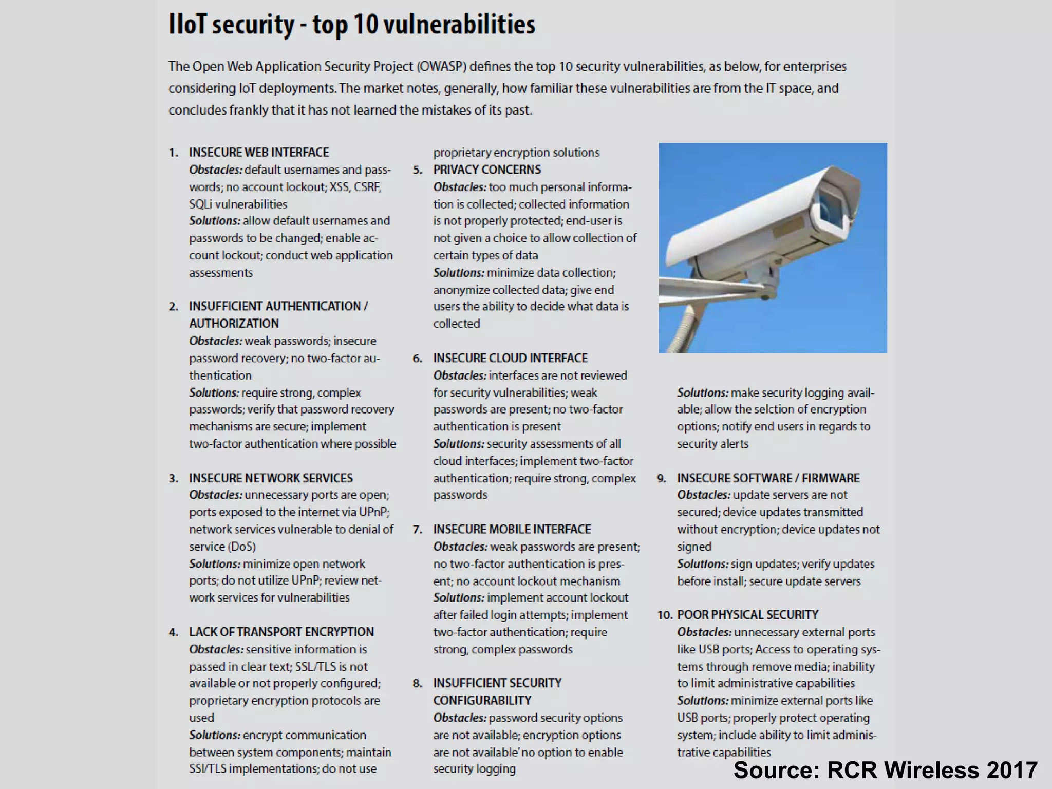 Source: RCR Wireless 2017
 