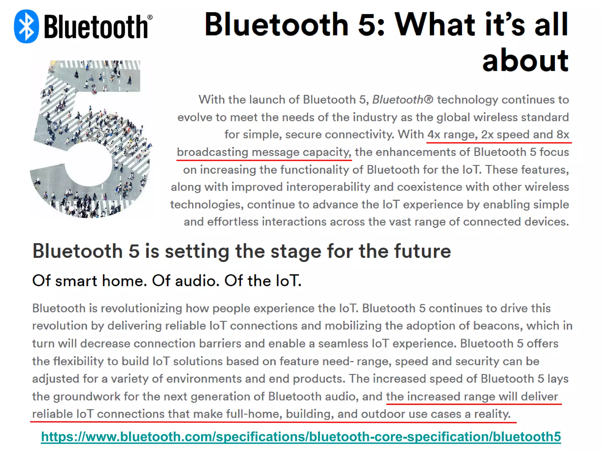 https://www.bluetooth.com/specifications/bluetooth-core-specification/bluetooth5
 