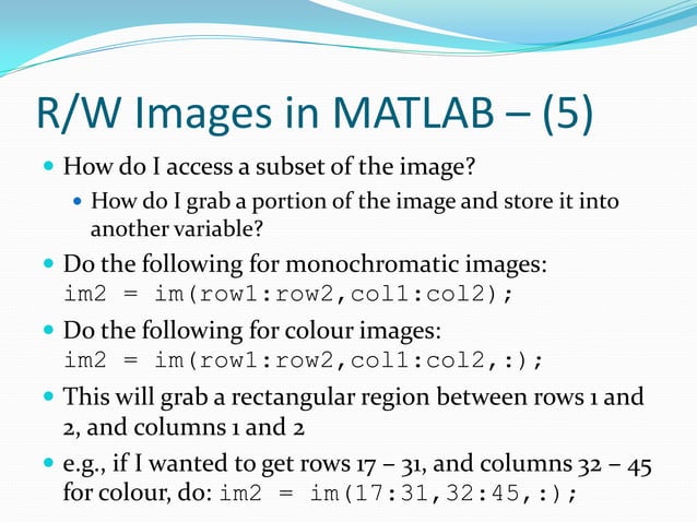 Introduction to Digital Image Processing Using MATLAB | PDF