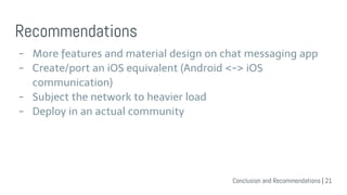 Design and Implementation of a Low Cost and Resilient Wireless Network ...