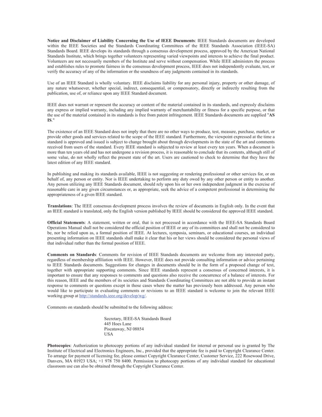 IEEE Guide for Field Testing of Shielded Power Cable (IEEE 400.2 2013 ...