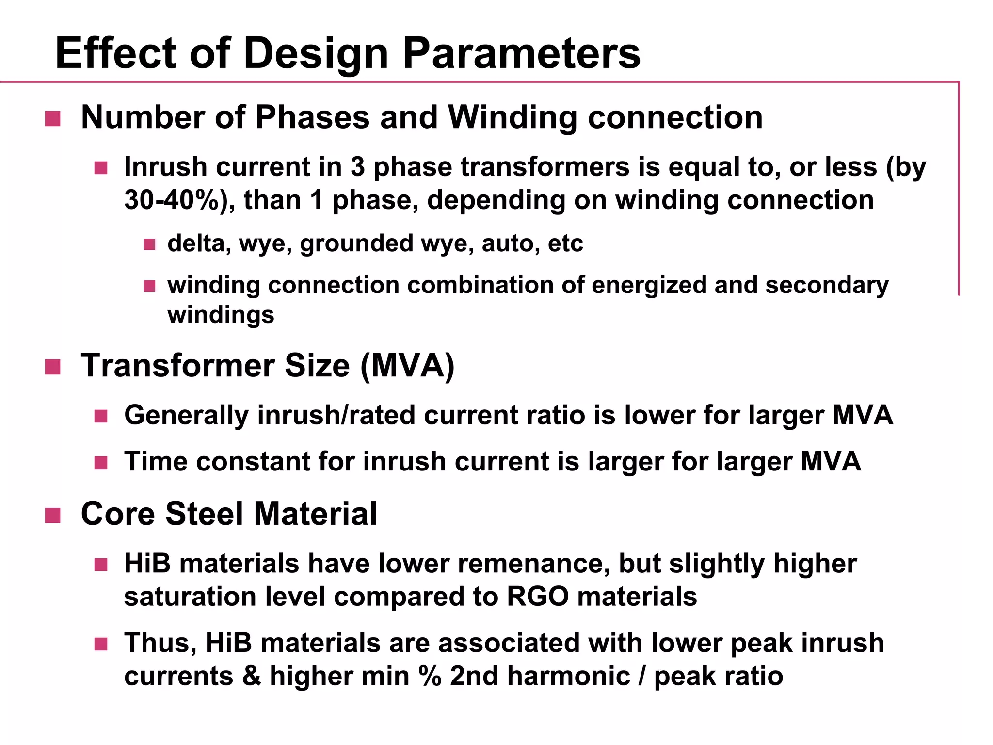Ieee inrush tutorial | PPT
