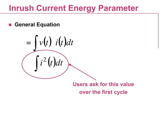 Ieee inrush tutorial | PDF