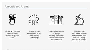 Decentralized Clinical Trials: Collaboration to Accelerate Adoption | PPTX