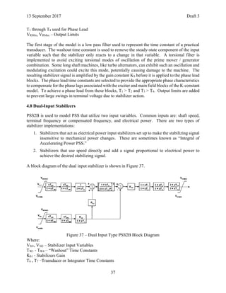 Terminal Set Algorithm Ieee modeling of generator controls for coordinating generator relays ...