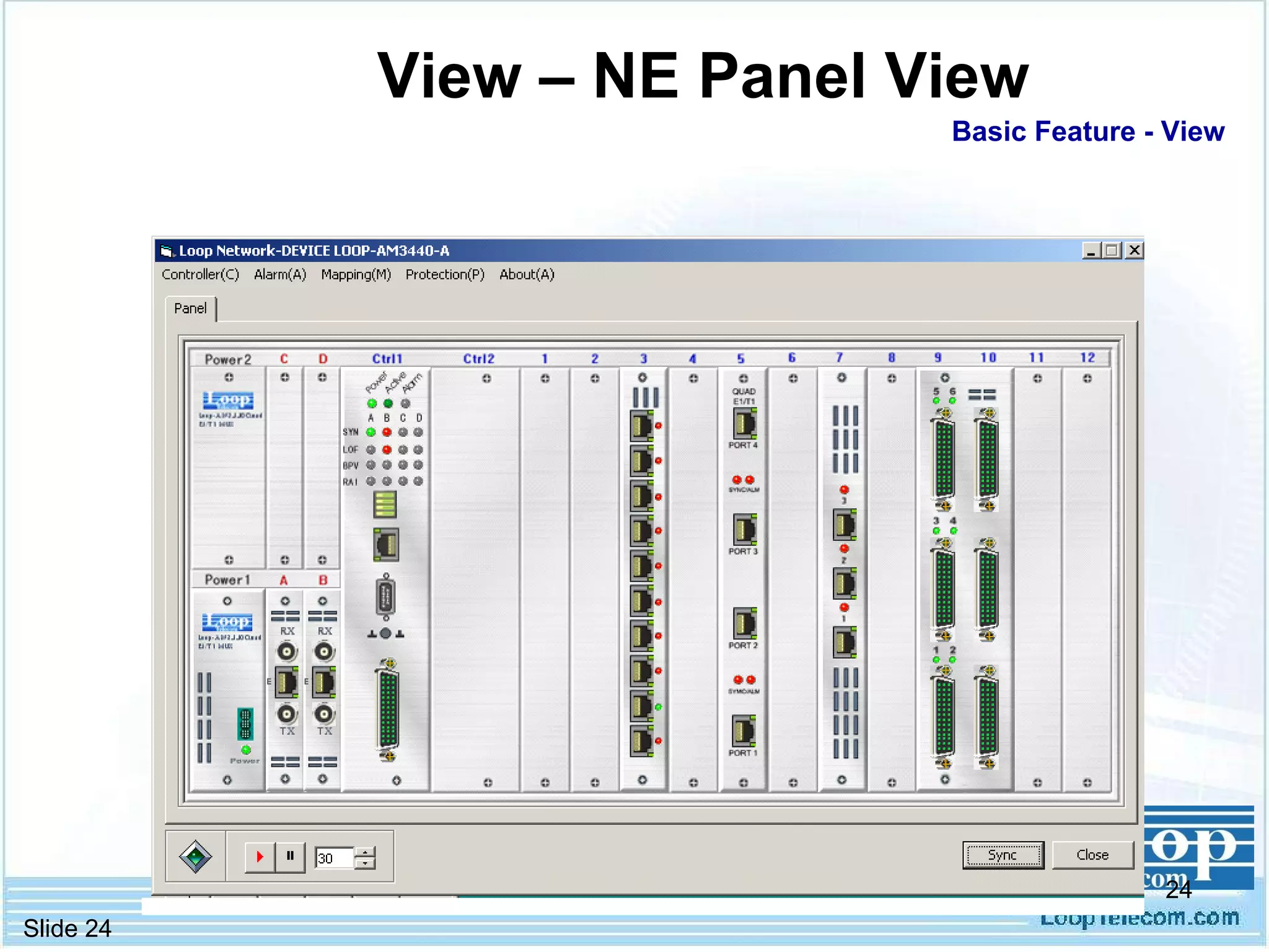 View – NE Panel View Basic Feature - View 