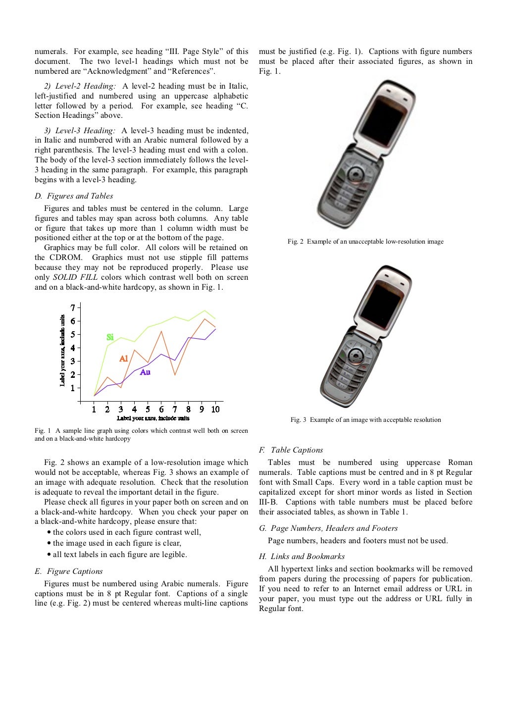 Ieee paper format