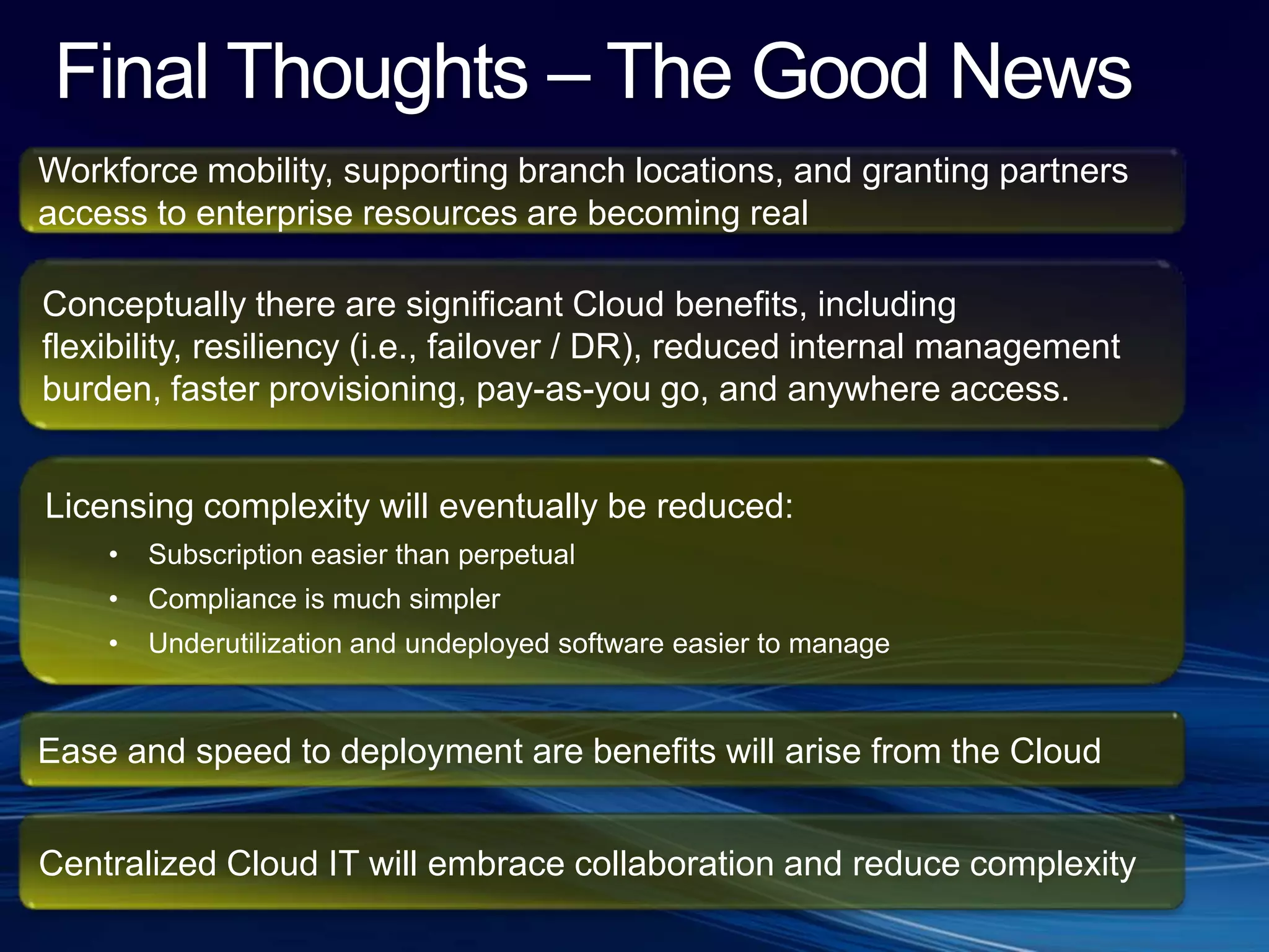 Monitoring processes may change with greater reliance on host