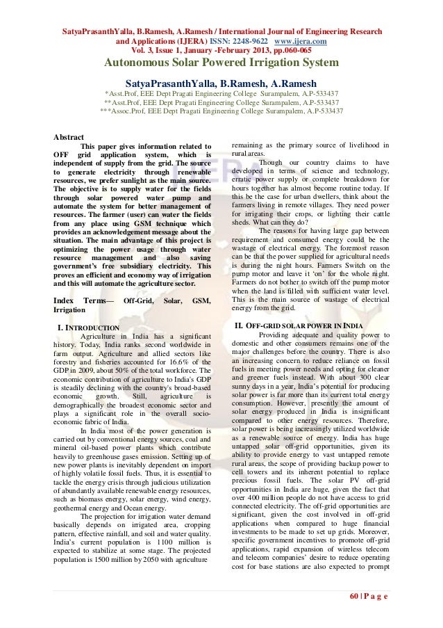 Automatic irrigation system using arduino research paper image