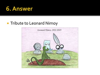  Tribute to Leonard Nimoy
 