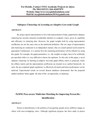 Ieee transactions on image processing deals