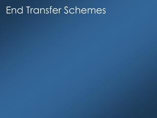 End Transfer Schemes
 